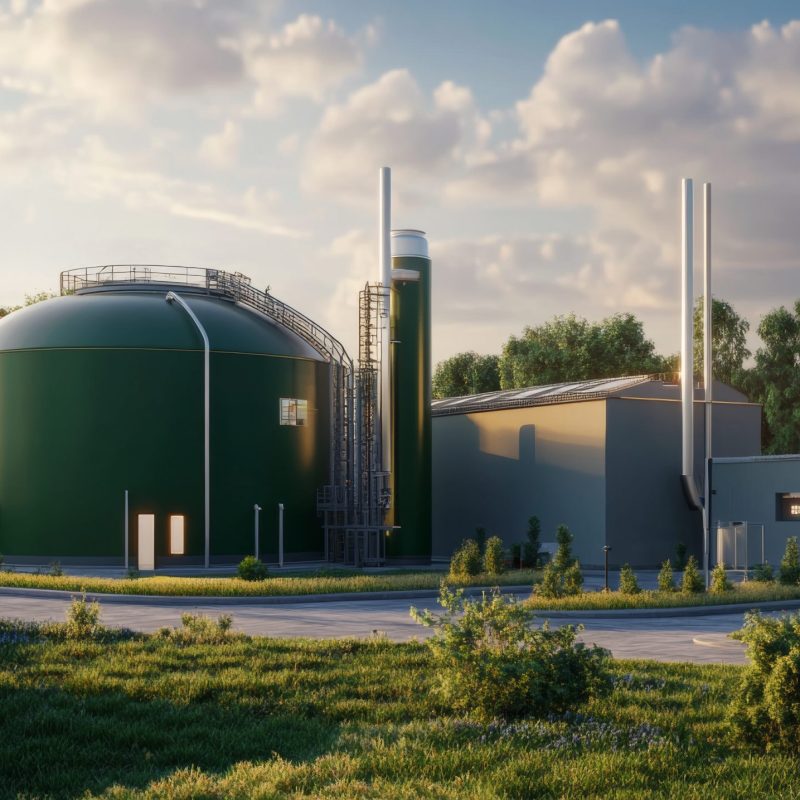 Tank sludge digester storage facility with dry biogas equipment , tanks, sludge digester, storage, dry